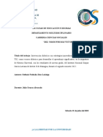 Trabajo de Investigación Aplicada (Mejoradol)