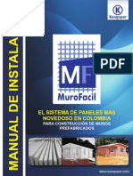 Manual de Instalacion Muro Facil