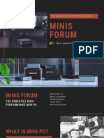 Minis Forum Proposal