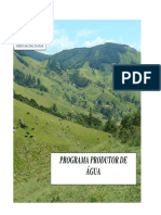 Folder - Programa Produtor de Água