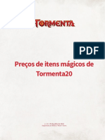 Preco de Itens para Tormenta20