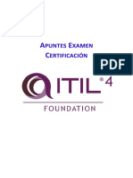 Apuntes ITIL 4