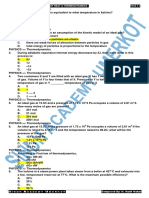 PMC Practice Test Questions of Heat & Thermodynamics