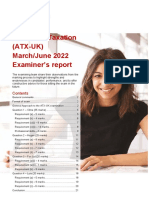 Atx Uk Examiner's Report March June 2022