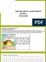 Early Grade Reading Assessment (EGRA) English