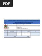 Planilla Compra de Terreno