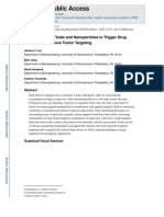 Use of Magnetic Fields and Nanoparticles To Trigger Drug Release