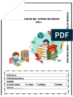 2º Ano - Caderno de Apoio Remoto 2021