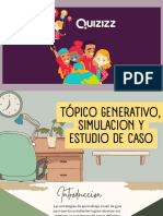 Tema - Tópico Generativo, Simulación y Estudio de Caso