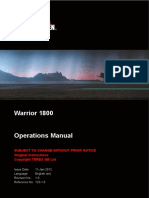 Warrior 1800 Operations Manual Rev 1.0 (En) PDF