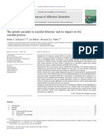 The Gender Paradox in Suicidal Behavior and Its Impact On The Suicidal Process 2012