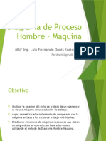 Diagrama de Proceso Hombre - Maquina 21-9-2020 Alumnos