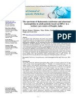 Spectrum of Thalassemia Syndromes and Abnormal Haemoglobins in Adult Patient