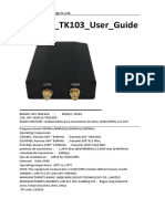 LEGEVO - TK103 - User - Guide: Shenzhen Legevo Technology Co.,Ltd