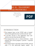 Lecture 28 - Transport Layer Protocols-Joel-Pc