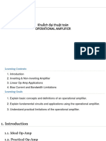 Khuếch đại thuật toán Operational Amplifier