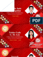 Christle Jude L. Maquilan: College of Science and Mathematics