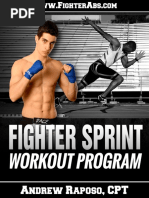 Fighter Sprint Workout Program