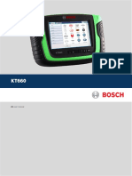 BOSCH KT660 User Manual - EN