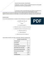 Análisis de Resultados y Comparación Contra Las Normas Nacionales e Internacionales