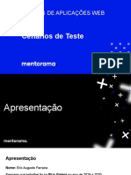 Cenarios de Teste