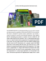 PIC With LCD and ICSP Programmer Board - v3 - JRM