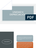 Unidad v. Depreciacion