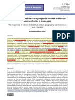 00 (BRITO, 2020) A Trajetória Da Natureza Na Geografia Escolar Brasileira - Permanências e Mudanças