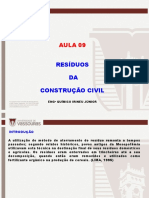 Aula 09 - Resíduos Da Construção Civil