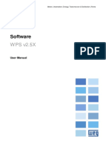 WEG WPS Programming Software User Manual 10001381480 en