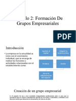 Formacion de Grupos Empresariales