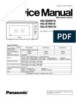 Panasonic Nn-sd691s St661s St651w Service Manual