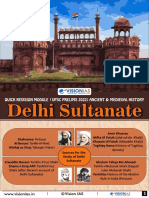 Delhi Sultanate: Quick Revision Module (Upsc Prelims 2022) Ancient & Medieval History