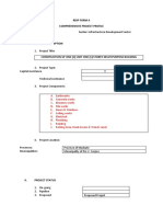 Rdip Form A Comprehensive Project Profile Agency: LGU-Pio V. Corpus Sector: Infrastructure Development Sector