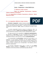 Tema 5. Las Vanguardias. Tendencias y Características