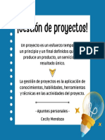 ¡Gestión de Proyectos! - Apuntes Personales