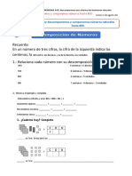 Descomponemos Números Naturalases Hasta 800