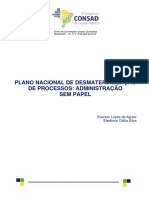 Plano de Desmaterialização de Processos