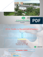 HVAC Facility in Pharmaceutical Industry by Tomal Goshwami