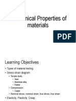 Mechanical Properties of Materials