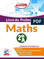 Corrigé MATHS 2de A