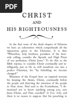 Christ and His Righteousness