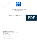 PRÁCTICA DOCENTE IV - RESIDENCIA - EL ROL DOCENTE Y SU PRÁCTICA 4º Año - 1 Div. - Plan 514-2018