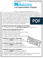 Fundations Preparation and Implementation 2022