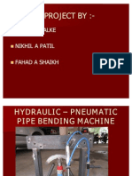 Hydraulic Pipe Bending Machine