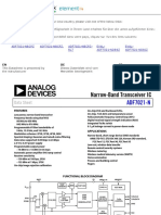 ADF7021-NBCPZ ADF7021-NBCPZ. ADF7021-NBCPZ-RL7 Eval - ADF7021-NDB9Z Eval - ADF7021-NDBIZ