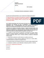 Questionário de Nutrição Aplicada A Enfermagem (MATHEUS RAMALHO)