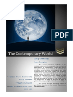 The Contemporary World: Arjay Gumabay