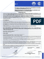 DC-M-B21-002.1 Certificado IRAM-InTI Steel Frame