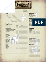 FALLOUT Fiche Editable